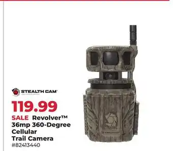 Runnings Revolver 36mp 360-Degree Cellular Trail Camera offer