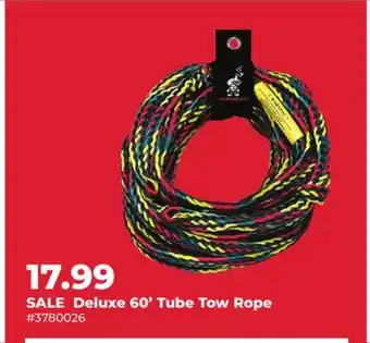Runnings Deluxe 60' Tube Tow Rope offer