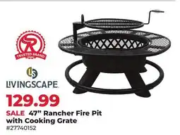 Runnings 47 Rancher Fire Pit with Cooking Grate offer