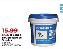 Runnings 8 Gauge Double Barbed Staples offer