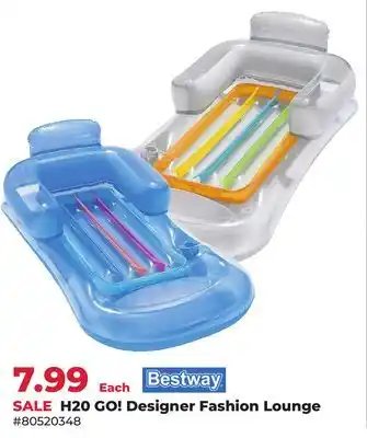 Runnings Bestway H20 GO! Designer Fashion Lounge offer