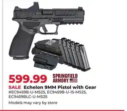 Runnings Echelon 9MM Pistol with Gear offer
