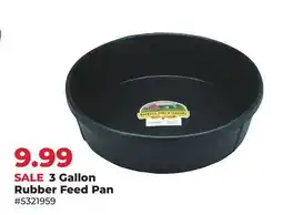 Runnings 3 Gallon Rubber Feed Pan offer