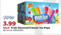 Runnings Fruit Flavored Freezer Ice Pops offer