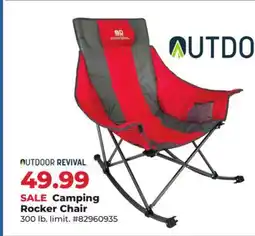 Runnings Camping Rocker Chair offer