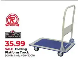 Runnings Folding Platform Truck offer