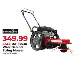 Runnings 22 160cc Walk Behind String Mower offer