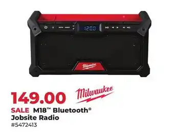 Runnings M18 Bluetooth Jobsite Radio offer