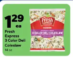 Save a Lot Fresh Express 3 Color Deli Coleslaw offer