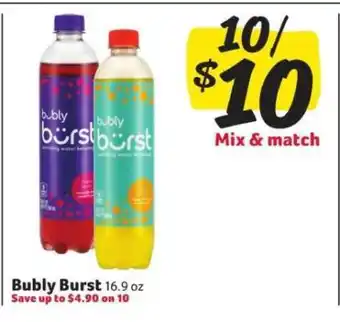 Winn Dixie bubly burst offer