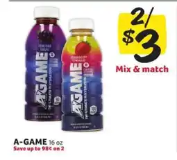 Winn Dixie A-GAME offer