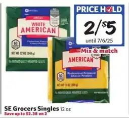 Winn Dixie SE Grocers Singles offer