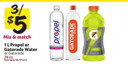 Winn Dixie Propel or Gatorade Water or Gatorade offer