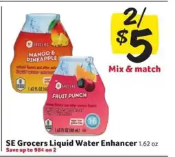 Winn Dixie SE Grocers Liquid Water Enhancer offer