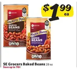 Winn Dixie SE Grocers Baked Beans offer