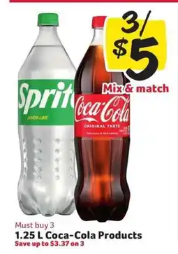 Winn Dixie 1.25 L Coca-Cola Products offer