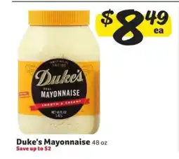 Winn Dixie Duke's Mayonnaise offer