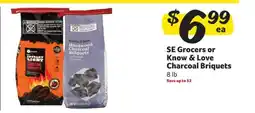 Winn Dixie SE Grocers or Know & Love Charcoal Briquets offer
