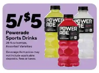 Save a Lot Powerade Sports Drinks offer