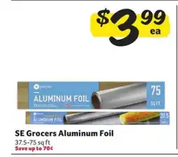 Winn Dixie SE Grocers Aluminum Foil offer