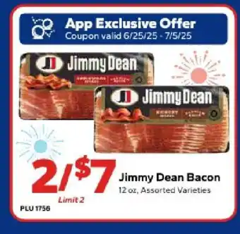 Save a Lot Jimmy Dean Bacon offer