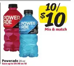 Winn Dixie Powerade offer