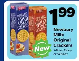 Save a Lot Newbury Mills Original Crackers offer