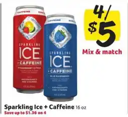 Winn Dixie Sparkling Ice + Caffeine offer