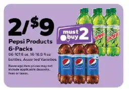 Save a Lot Pepsi Products 6-Packs offer