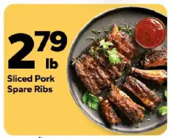 Save a Lot Sliced Pork Spare Ribs offer