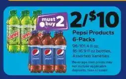 Save a Lot Pepsi Products 6-Packs offer