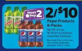 Save a Lot Pepsi Products 6-Packs offer