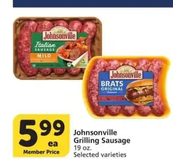 Albertsons Johnsonville Grilling Sausage - 19 oz. Selected varieties offer