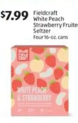 Aldi Fieldcraft White Peach Strawberry Fruite Seltzer offer
