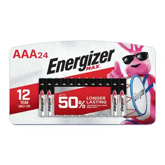 Walmart Energizer MAX AAA Batteries (24 Pack), Triple A Alkaline Batteries offer