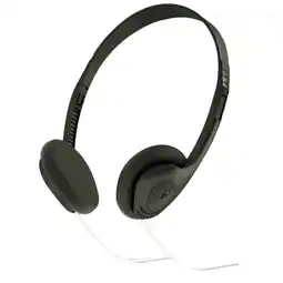 Walmart KQJQS Wired Stereo On-Ear Headphones with 1.2 Metres Cord, Black offer