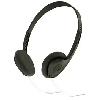 Walmart KQJQS Wired Stereo On-Ear Headphones with 1.2 Metres Cord, Black offer