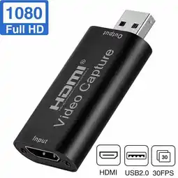 Walmart HDMI to USB Video Capture Card 1080P Recorder Phone Game Video Live Streaming offer