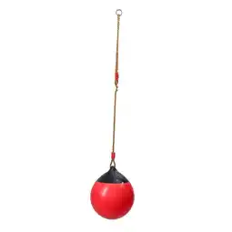 Walmart Inflatable Ball Swing Seat With Nylon Rope Gyms Playground Toys - Red offer