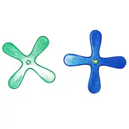 Walmart Mutmorningal 2Pcs Four Leaves Boomerang Outdoor Maneuver Kids Flying Toy (Random Color) offer