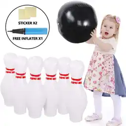 Walmart Kids Bowling Set Indoor Outdoor Games Fun Giant Yard Game for Kids & Adult offer