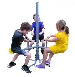 Walmart Triple Fun-Go-Round, 2 Diameter Metal Tubing Set Accessory Attachment. 45 Diameter x 42 W x 72 H, by offer