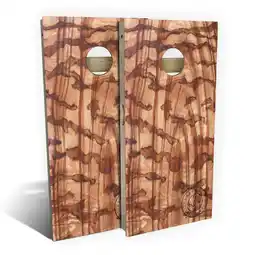 Walmart Skip's Garage Snakewood Outdoor Cornhole Board Set NO Accessories Backyard 2x4 offer