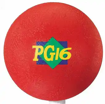 Walmart Martin Playground Ball, 16 inches, Red offer