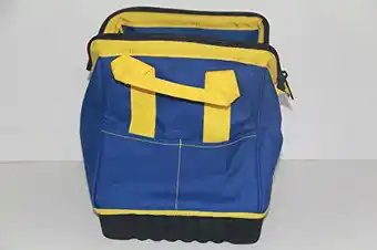 Walmart BuyBocceBalls Listing - Extra Heavy Duty Nylon Bocce Bag - Blue with Yellow Handles offer