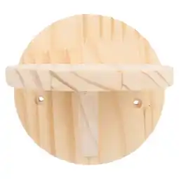 Walmart HEATSHAKING Wall-Mounted Cat Climbing Frame Khaki Wood 1Set 5.1X5.1X4.7In Indoor Use offer