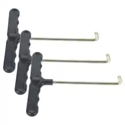 Walmart 3 Pcs Outdoor Spring Hooks Trampoline Anchor Kit Springs Black offer