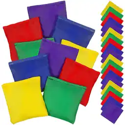 Walmart MOKKHNB Hand Eye Coordination Bean Bags For Games Purple 30Pcs 2.95X2.95X0.79in offer