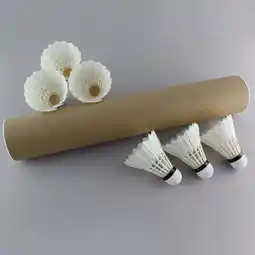Walmart OUNONA 12 PC Shuttlecock for Competition Shuttlecocks Badminton Birdies offer