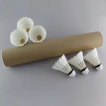 Walmart OUNONA 12 PC Shuttlecock for Competition Shuttlecocks Badminton Birdies offer